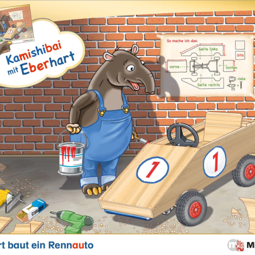 Bild: Kamishibai "Eberhart baut ein Rennauto"