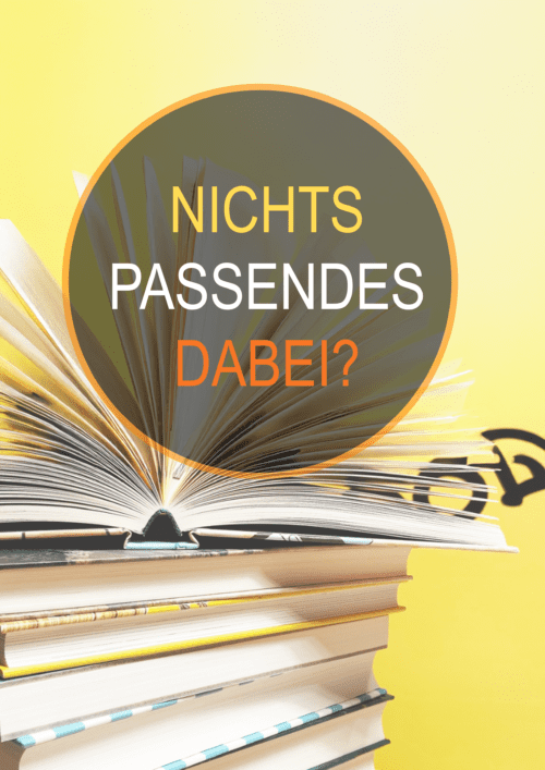 Nichts passendes dabei?