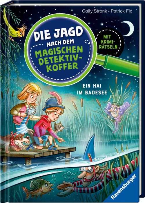 Die Jagd nach dem magischen Detektivkoffer, Band 8 - Ein Hai im Badesee